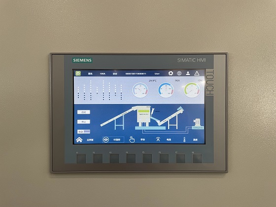 plastic-agglomerator-automatic-operation-interface